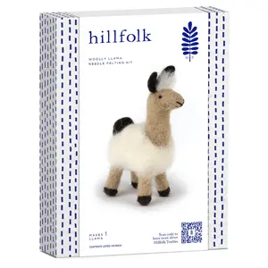 Woolly Llama Needle Felting Kit