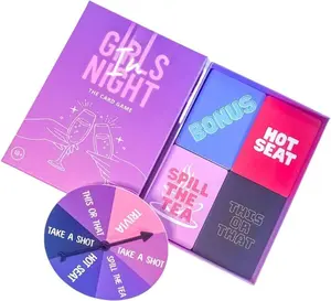 Girls Night in  200 Card Hilarious Drinking  for Adults | Fun Bachelorette Party , Girls Trip, Bridal Shower & Birthday Party Card
