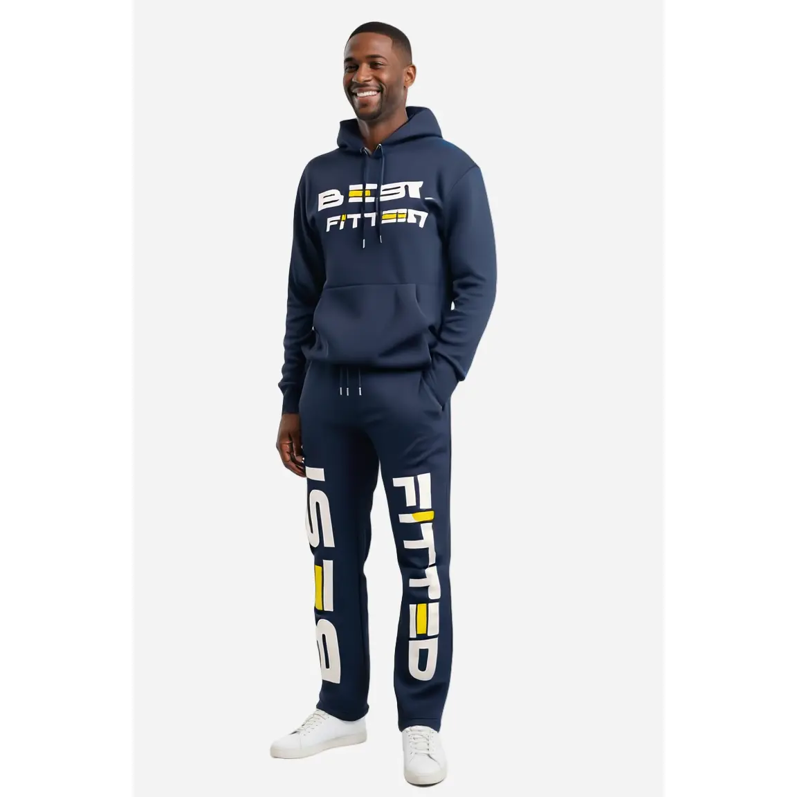 BEST FITTED Flare Jogger/Sweatsuit Set - Blue