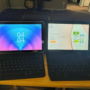 [Spring Glow Up] PRITOM 2026 Android 15 Tablet 12GB(4+8)RAM 64GB ROM With Bluetooth Audio Dual Cameras 2-in-1 Detachable Keyboard Set 10.1-inch Screen Perfect Valentine’s Gift & Back-to-School Gift