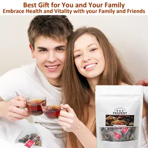 Eight Treasures Ginseng Tea, Qi Harmony Blend Magical tea .Tonify the kidney and strengthen yang, enhance immunity, replenish qi and blood men healthy tea Beverage vegantea it  tik  tok  shop  finds Natural treasure herbal tea kidney  tea healthy tea
