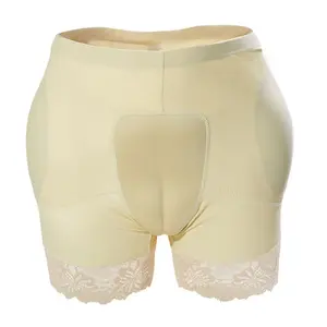 Sexy Crossdresser Underwear Drag Queen Camel Toe Panties Fake Ass Sexy Butt Lifter Boxershorts Men Padded Shapewear Hip Enhancer