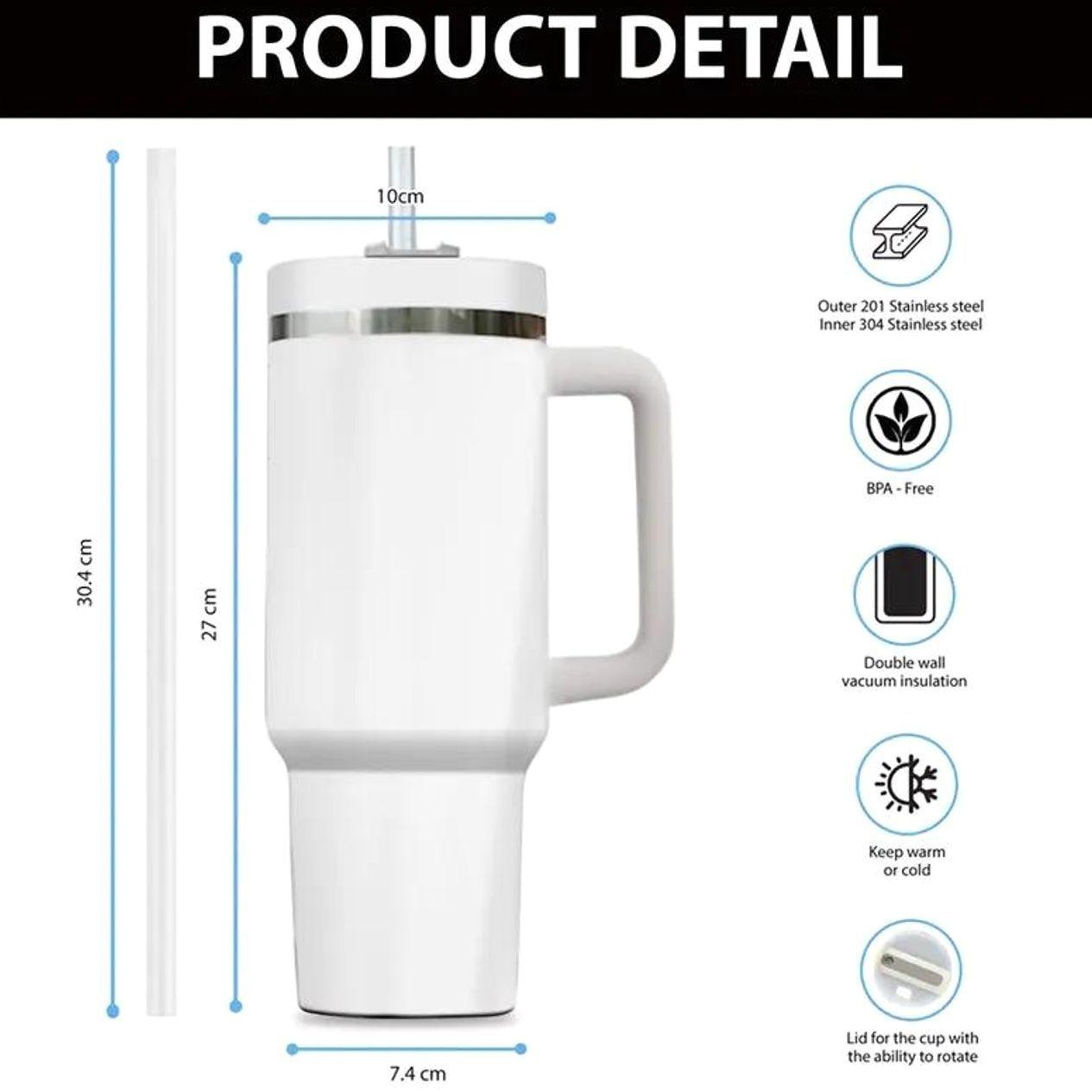 Funny Lizard Doodle Pattern Tumbler 40oz Cute Green Gecko Cartoon Reptile Lover Gift Cup With Handle And Straw