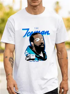 Men's The Iceman Graphic T- Shirt-Comfortable Casual Wear