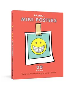 USED-Raina's Mini Posters: 20 Prints to Decorate Your Space at Home and at School by Telgemeier, Raina (Paperback)