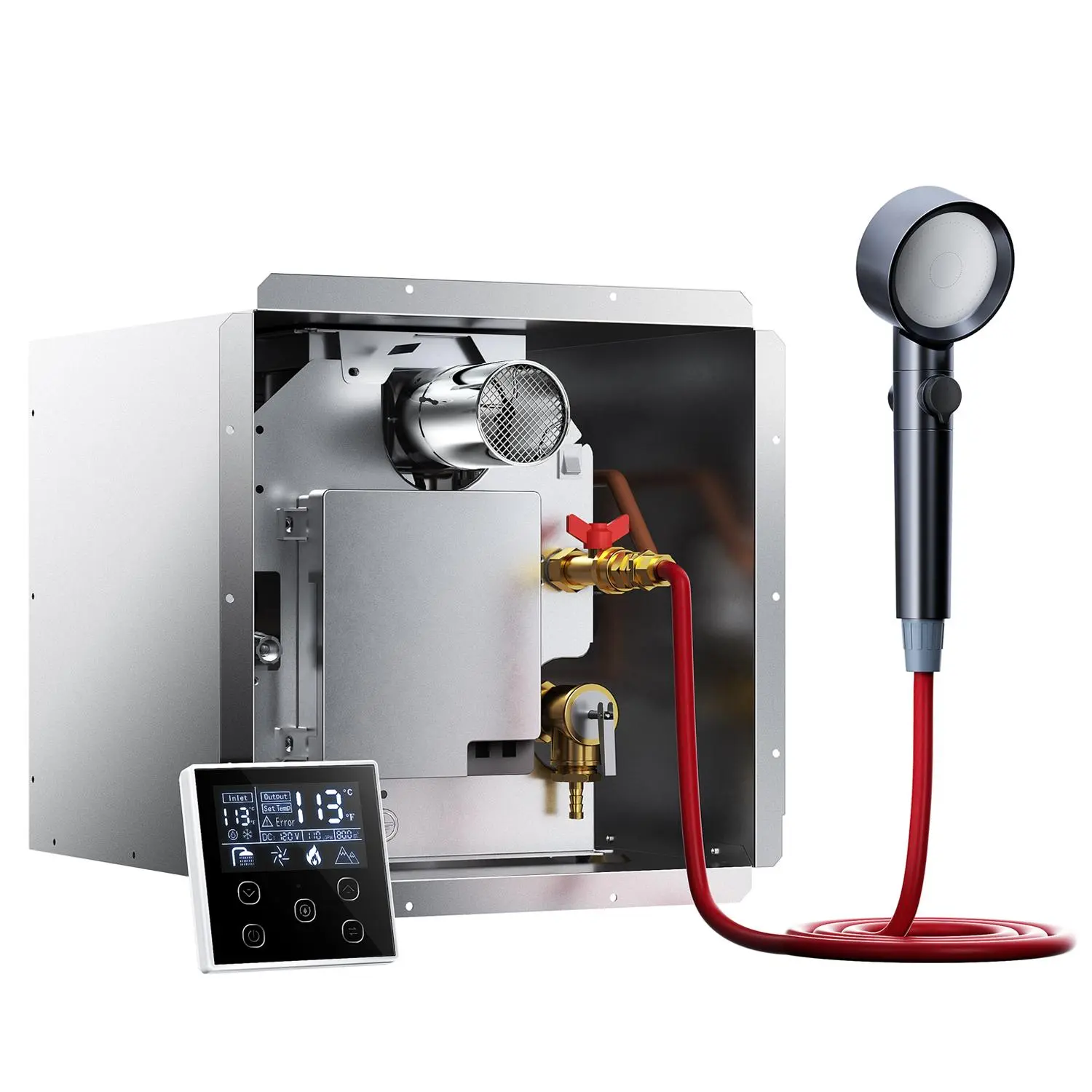 Professional 15.2" x 15.2" x 14.1"