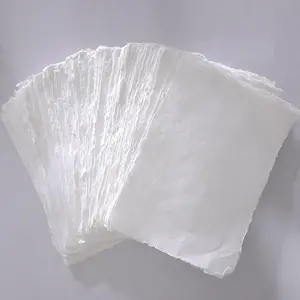 Deckle Edge Paper Loose Leaf Sheets 130 GSM  White (Pack of 1-8x10-20-Sheets)