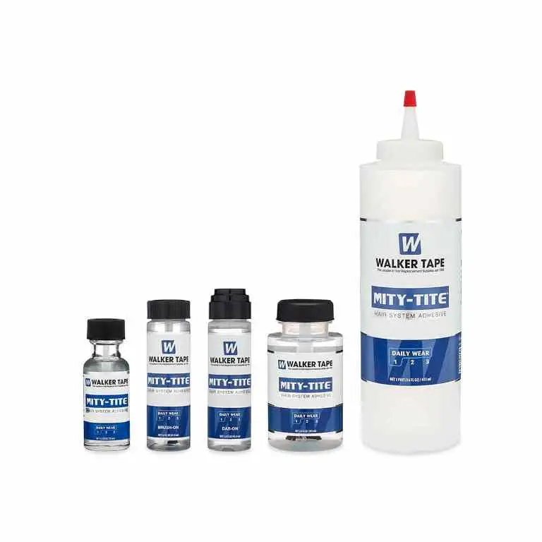 Mity Tite Professional Wig Adhesive - Original Formula for Professional Wigs, Durable Application, Easy to Use, Suitable for Various Hair Types Gel Haircare Gentle