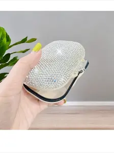 Luxury Diamond-Encrusted Portable Medicine Box, Weekly Meal Organizer with Multiple Compartments, Sealed Moisture-Proof Health Management System, Vitamin Organizer, Supplement Organizer