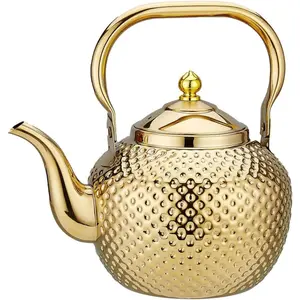 1200ml-2000ml teapot with Infuser stainless steel Water Boilers lifting handle Tea Maker Water Kettle