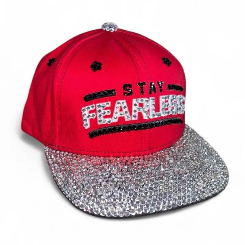 Nikki Bella Stay Fearless Red Black & Crystal Full  display picture 1