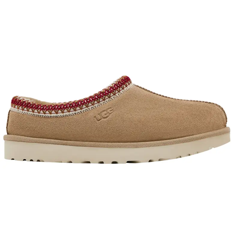 UGG Tasman II Slipper Sand Dark Cherry Women's Fashion Shoes New