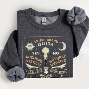 Ouija Board Sweatshirt, Fall Shirts, Dark Academia Spooky Season Shirt