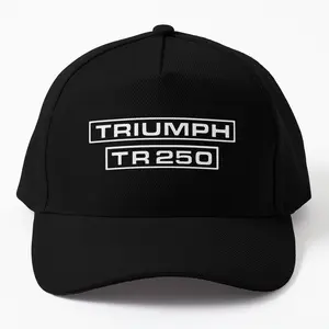 Triumph TR250 - White Classic Car Design on a Stylish Twill Cap Hat  Ideal for Classic Car Enthusiasts and Fans of the Triumph TR250 Model