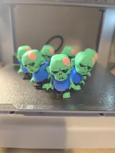 Zombie key chain