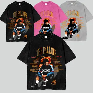 J. Cole - The Fall-Off Album Graphic V2 High-quality, Soft Washed Cotton T-Shirt, Disc 29, Disc 39 Hip-Hop Shirt, The Fall-Off Album Jermaine Lamarr Cole Fan Graphic Tee, Dreamville Cole World Music Fan Merch Shirt