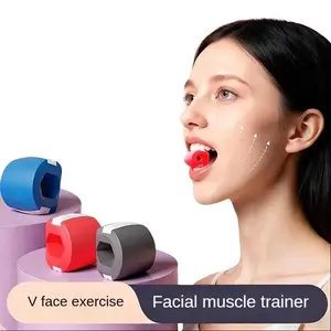 Jawline Exerciser for Men Women,Powerful Jaw Trainer-Double Chin Reducer Eliminator, Facial Exerciser for Strong Jawline Sculpting