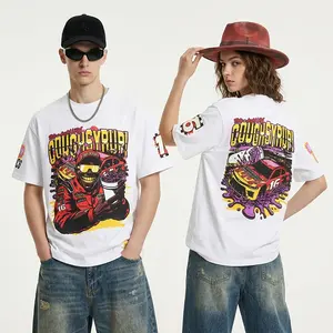 Classic "Awful Lot Of Cough Syrup" Graphic T Shirt Pure Cotton Streetwear Y2K Racing Vintage Viral Trend Summer Street Casual Daily Party Fashion Outfit Men Women Couples Unisex Oversized Top