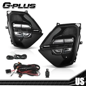 Fog Light LED Daytime Running Lamps White DRL For 2020-2021 Kia Sportage Pair