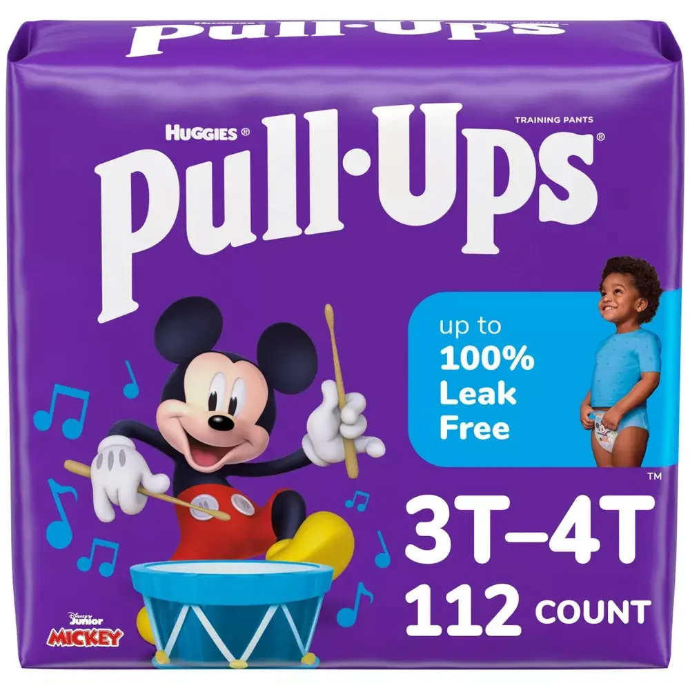 Pull-Ups Girls' Learning Design Pack Disposable Diaper Training Pants