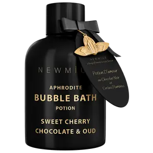 Premium Bubble Bath | Cherry Chocolate & Oud | Romantic Long-Lasting Foaming Bubbles | Moisturizing & Calming | Natural Luxury Bubble Bath
