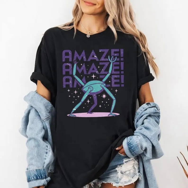 Made In USA, Amaze Unisex T Shirt, Project Hail Mary Rocky Inspired Sci Fi Graphic Top, Space Adventure Novel Theme Apparel, Birthday Present Gift Women Men