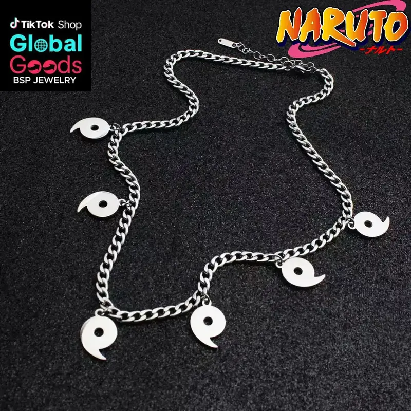 naruto blue crystal necklace - TikTok Shop