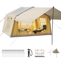 6 Person Tent+Canopy,10.5ft X 8.2ft X 6.9ft