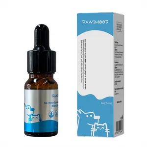 Pawimood Waterless No-Rinse Pet Shampoo Essence & Conditioner for Dogs Puppies Cats Natural Pomegranate Scent Dry Soothes Itchy Skin Hydrates Coat Fits Pet Steam Brush 10ml