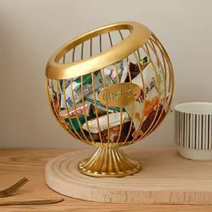 Fruit Basket Coffee Capsule Storage Holder, Desktop Decoration Tea Table Snacks Dry Fruits Organizer, Thick Anti-Drop Home Use