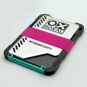 Roxal Passport Magnetic Wallet Magenta