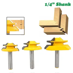 Professional Woodworking Tool Set, Multi-Function Alloy Carving Cutting Milling Cutter Group, Precision Corner Rounding Trimming Equipment