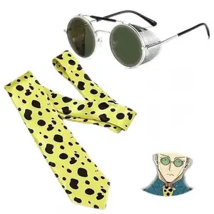 Anime Jujutsu Kaisen Nanami Kento Neck Tie Cosplay Costumes 7cm Width Neckties Accessoies For Prop Party Birthday Gift