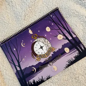 2026 Lunar Calendar Pre-Order - Includes Key for Lunar Phases Planetary Rulers & Zodiac Signs for Daily Energy Guidance