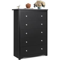 5-Drawer Black