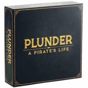 Plunder: A Pirate's Life Board Game - Board Game Gift For Kids, Friends and Families for Game Night!