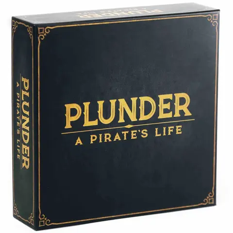 Plunder: A Pirate's Life Board Game - Board Game Gift For Kids, Friends and Families for Game Night!