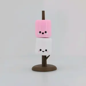 Kawaii Marshmallows 3d print Decor