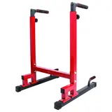 BalanceFrom Multi-Function Home Gym Exercise Dip Stand, 500lb Capacity, Pull Up Bar Fitness Equipment for Triceps and Upper Body Workout Equipment