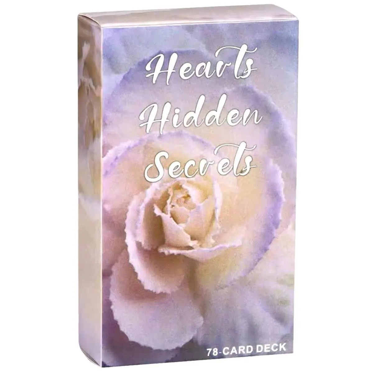 Heart Hidden Secret Oracle Card, Tarot Card Decks, Card Set, 78pcs/box Spiritual Inspiration Tool Card, Family Party Entertainment Game Card, Birthday Gift, Holiday Gift