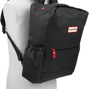 Hunter Top Clip Backpack - Large Size, Smooth Black