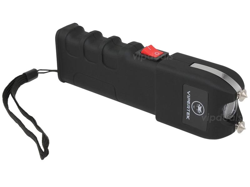 VIPERTEK VTS-989 - Heavy Duty Rechargeable LED Flashlight - Compact & Portable (Black)
