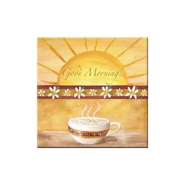 McGowan Tuftop Coffee Time Trivet, Kitchen Tableware Coaster, Heat-Resistant Protective Board for Dining Tables