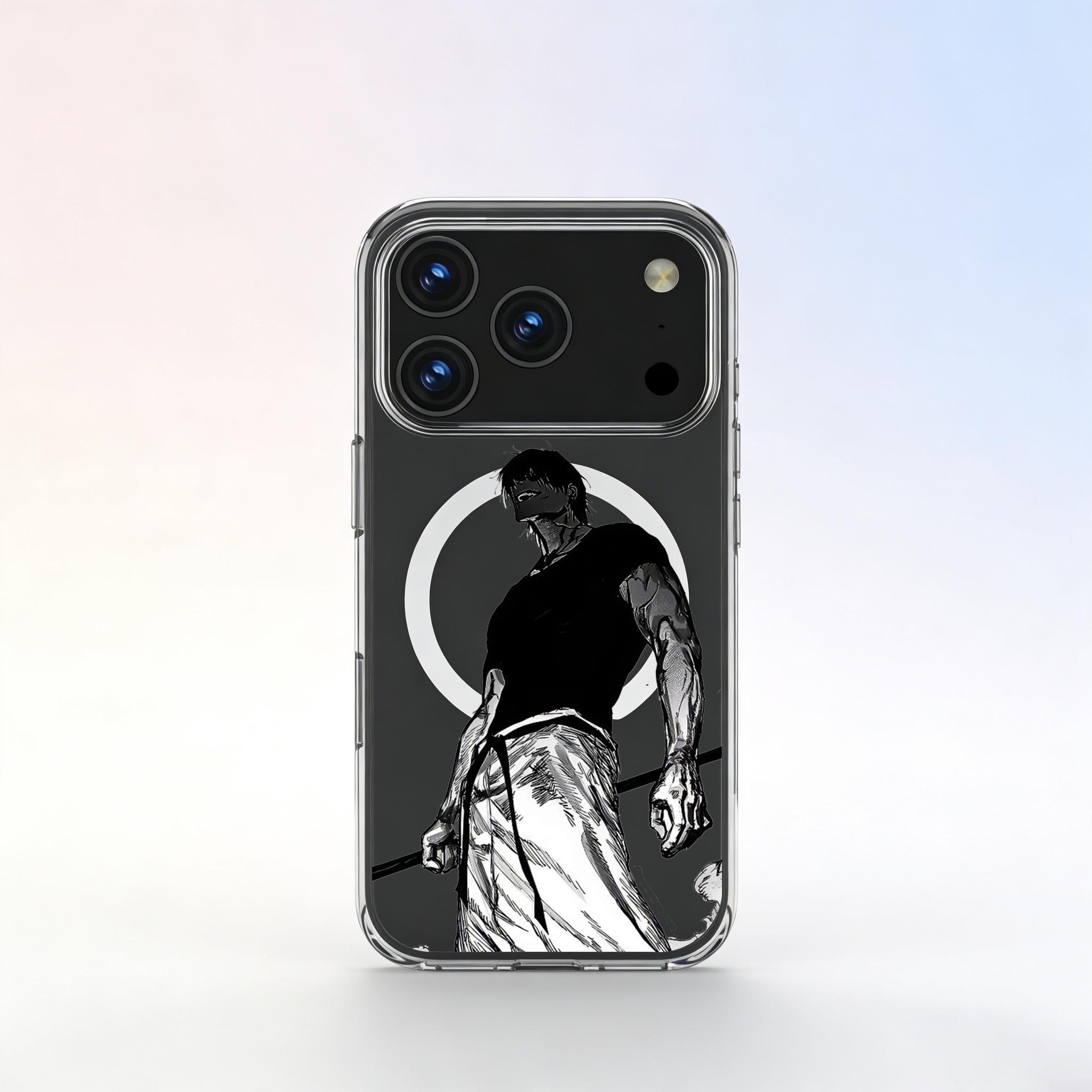 Magnetic phone case featuring the anime "Jujutsu Kaisen" for iPhone 17, 16, 15, 14, 13, 12, and 11 - Stylish design, the perfect holiday gift for fans!