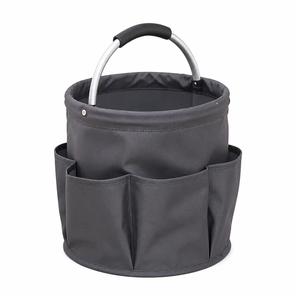 Multifunctional Folding Basket with Handles: Portable Picnic Baskets, Outdoor Beach Beer Ice Baskets, Garden Picking Baskets, Gift Baskets, Collapsible Bathroom Storage Baskets