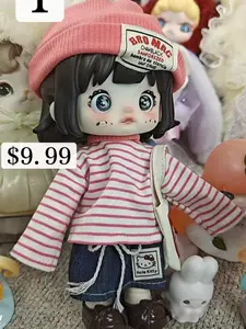 Outfits only for bjd I/8 dolls Forest Kingdom, Collectible Doll Ornament, Desktop Decoration, Perfect Gift for Girls & Doll Lovers Nommi