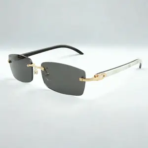 White Buffs Black Lens