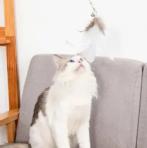 Cat Strong Suction Cup Rod - Feline FlexiStick with Adjustable Elastic Design & Powerful Suction Cup for Endless Play and Exercise