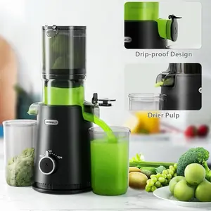 Household Kitchen Appliances Fruit Juicer, Compact Electric Juicer for Home Fresh Juice Extraction