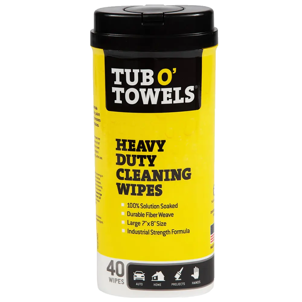 40-Count Heavy Duty Cleaning Wipes 40-Count Heavy Duty Cleaning Wipes